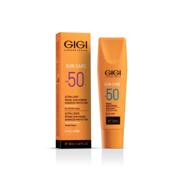 GIGI SUNCARE ULTRA LIGHT SPF 50: Kem Chống Nắng Kiềm Dầu, Siêu Nhẹ