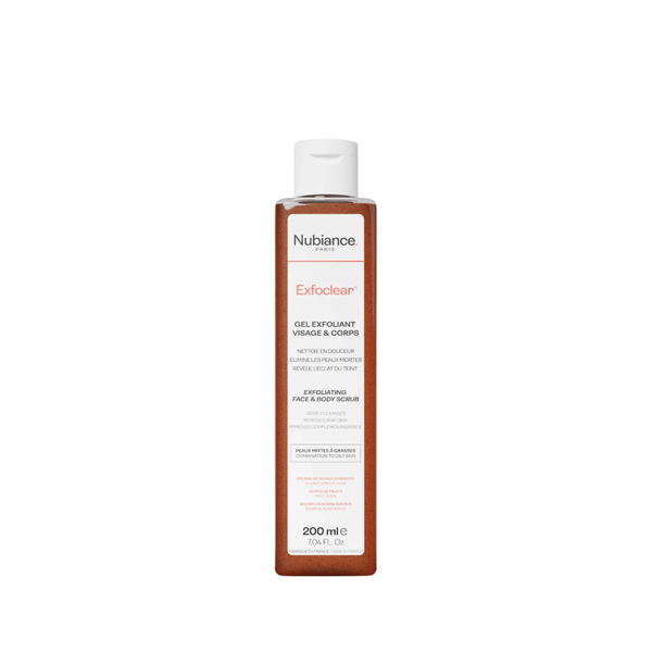 NUBIANCE EXFOCLEAR FACE & BODY (150ML) - Tẩy Tế Bào Chết, Giảm Mụn, Mờ Thâm (AHA & BHA)
