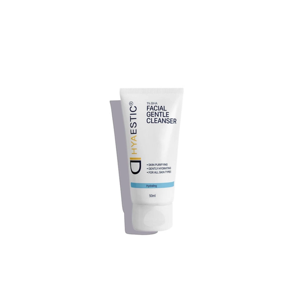 HYAESTIC 1% BHA FACIAL GENTLE CLEANSER: Sữa Rửa Mặt Sạch Sâu & Kiểm Soát Dầu Nhờn