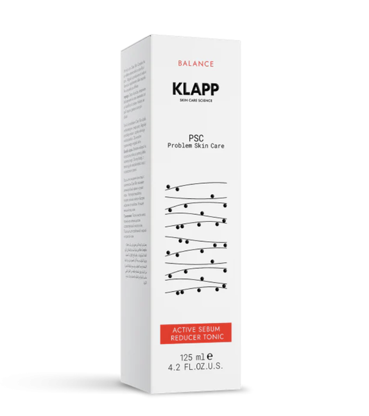 KLAPP PSC Active Sebum Reducer Tonic: Nước Hoa Hồng Kiềm Dầu, Kháng Viêm & Thu Nhỏ Lỗ Chân Lông