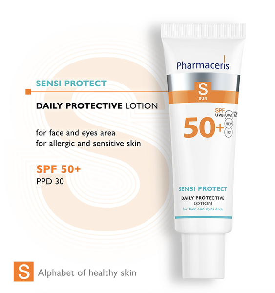 Pharmaceris S Sensi Protect SPF 50+: Sữa Chống Nắng Cho Mặt Và Vùng Mắt Nhạy Cảm