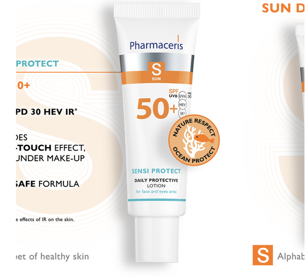 Pharmaceris S Sensi Protect SPF 50+: Sữa Chống Nắng Cho Mặt Và Vùng Mắt Nhạy Cảm