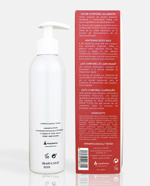 Atache Despigmen P3 Whitening Body Milk: Sữa Dưỡng Thể Trắng Da, Khử Thâm & Chống Oxy Hóa Toàn Diện