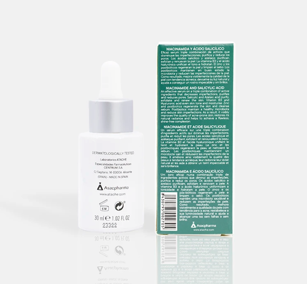 Atache Oily SK Postbiotic Salicylic Acid Serum: Tinh Chất Giảm Mụn, Kiểm Soát Dầu & Tái Cân Bằng Hệ Vi Sinh