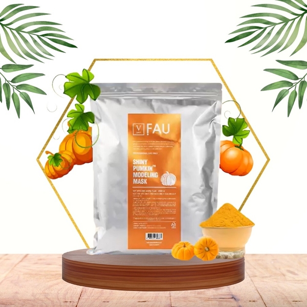 FAU Shiny Pumpkin Modeling Mask – Mặt Nạ Dẻo Bí Đỏ Hỗ Trợ Nuôi Dưỡng, Dưỡng Sáng Và Làm Mịn Da