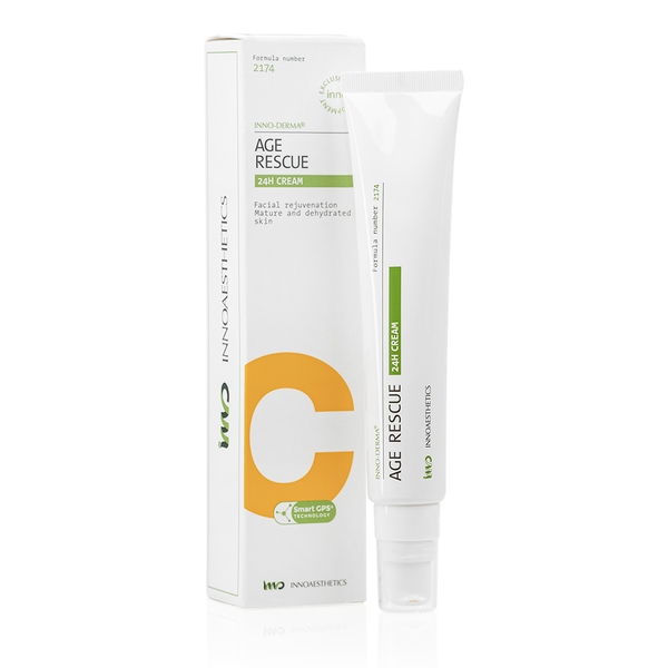 INNOAESTHETICS INNO-DERMA AGE RESCUE 24H CREAM Kem Trẻ Hóa Da Chuyên Sâu