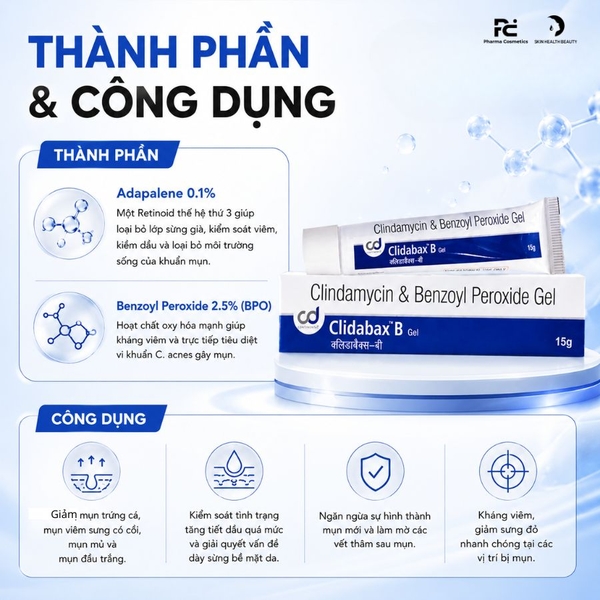 Aldocont B Gel: Giải Pháp Hỗ Trợ Điều Trị Mụn Viêm, Mụn Mủ & Ngăn Ngừa Thâm Sạm Toàn Diện