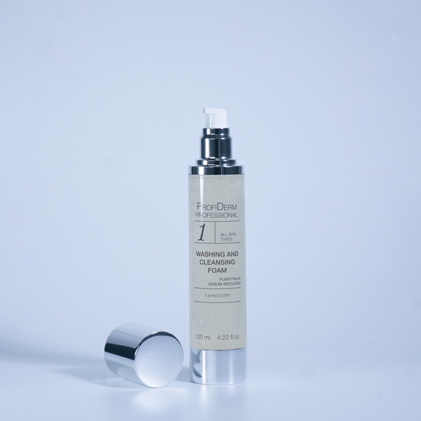 Profiderm Professional Washing and Cleansing Foam: Sữa Rửa Mặt Lợi Khuẩn Kiềm Dầu & Cân Bằng Hệ Vi Sinh Da