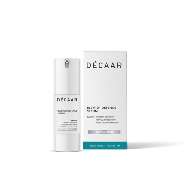 DÉCAAR BLEMISH DEFENCE SERUM 30ML: Tinh Chất Vi Kim Hỗ Trợ Giảm Mụn, Mờ Thâm Và Làm Thông Thoáng Lỗ Chân Lông