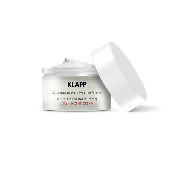 KLAPP Hyaluronic Triple Action Moisture Day + Night Cream: Kem Dưỡng Ẩm Đa Tầng, Phục Hồi Độ Đàn Hồi & Căng Bóng Da