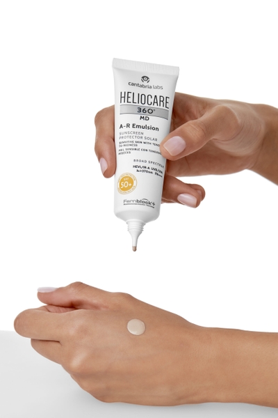 HELIOCARE 360 MD A-R EMULSION SPF 50: Kem Chống Nắng Đặc Trị Mẩn Đỏ & Phục Hồi Da Nhạy Cảm