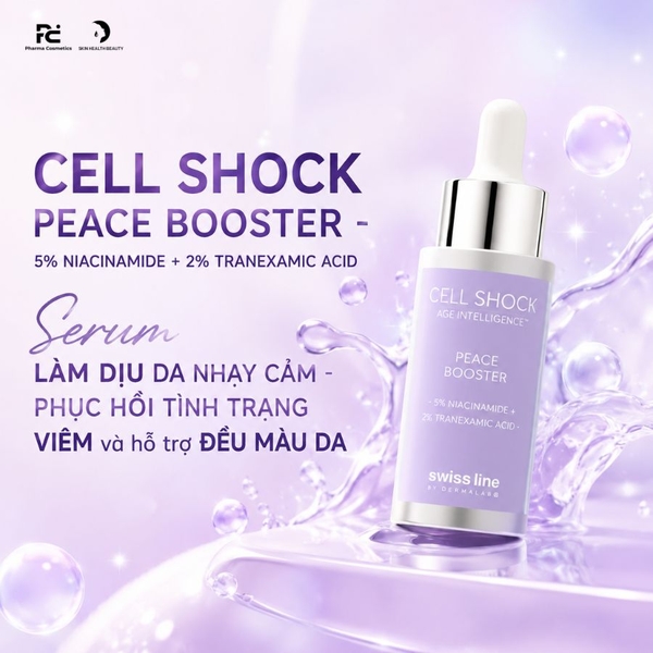 CELL SHOCK PEACE BOOSTER - 5% NIACINAMIDE + 2% TRANEXAMIC ACID (20ML)