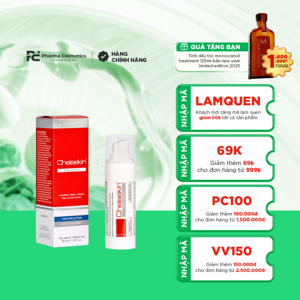 MESOTECH CHELASKIN / KEM ĐIỀU TRỊ CÁC VẾT BẦM TÍM VÀ ĐỎ TẤY