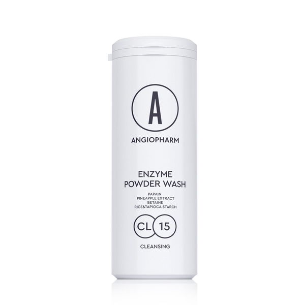 ANGIOPHARM Enzyme Powder Wash – Bột Rửa Mặt Enzym Dịu Nhẹ, Hỗ Trợ Tẩy Tế Bào Chết Và Làm Mịn Bề Mặt Da