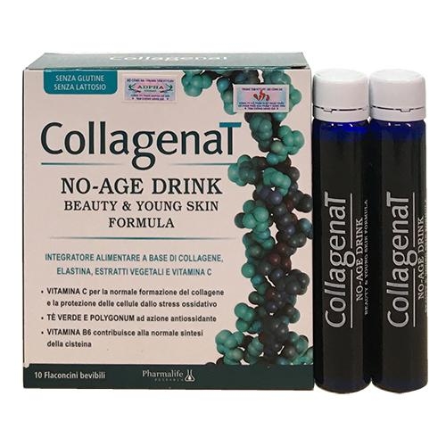 COLLAGENAT NO AGE DRINK / COLLAGEN THỦY PHÂN TRẺ HÓA & LÀM SÁNG DA 
