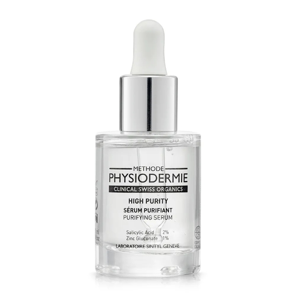 METHODE PHYSIODERMIE HIGH PURITY BIO-SERUM / SERUM SINH HỌC SE ĐẦU MỤN, GIẢM SƯNG VIÊM, LÀM SẠCH LỖ CHÂN LÔNG (ORGANIC)