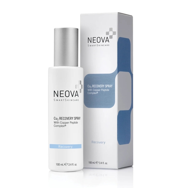NEOVA CU3 RECOVERY SPRAY / XỊT LÀM DỊU DA ĐỎ, DA BỊ KÍCH ỨNG SAU LASER VÀ PEEL