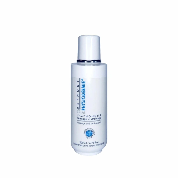 PHYSIODERMIE LYMPHOHUILE – MASSAGE & DRAINING OIL / DẦU MASSAGE LƯU DẪN HỆ BẠCH HUYẾT, THẢI ĐỘC VÀ GIỮ ẨM CHO DA