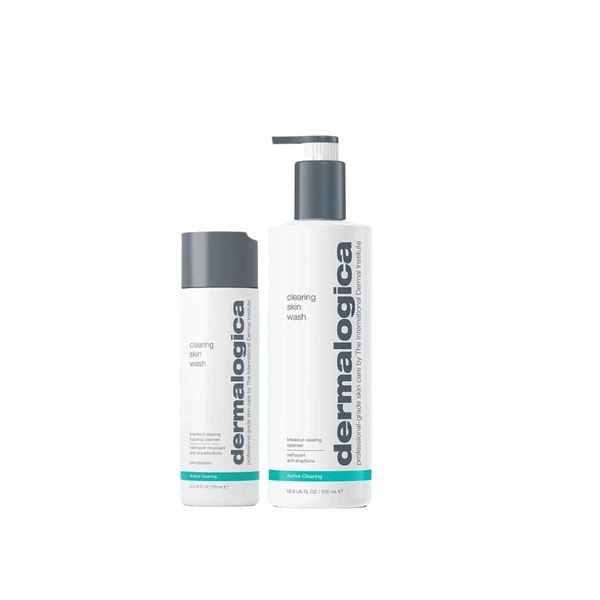 DERMALOGICA CLEARING SKIN WASH: Sữa Rửa Mặt Giảm Mụn & Hỗ Trợ Chống Lão Hóa Sớm