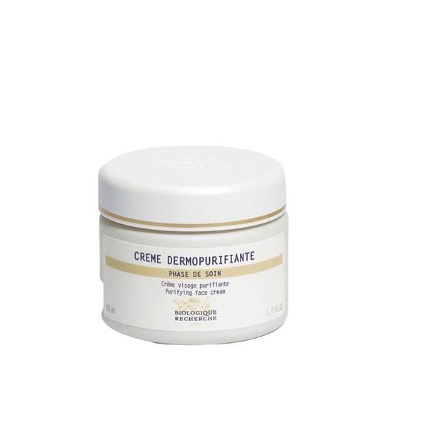 BIOLOGIQUE RECHERCHE CRÈME DERMOPURIFIANTE / KEM DƯỠNG KIỂM SOÁT LƯỢNG DẦU THỪA, LÀM SE KHÍT LỖ CHÂN LÔNG VÀ THANH LỌC DA 