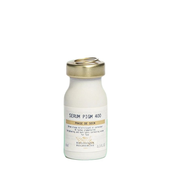 BIOLOGIQUE RECHERCHE SERUM PIGM 400 / TINH CHẤT GIẢI QUYẾT CÁC VẤN ĐỀ VỀ SẮC TỐ DA 8ML