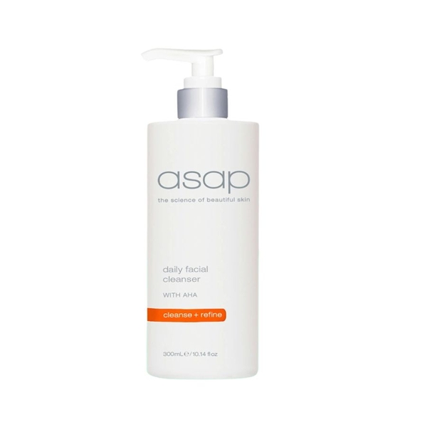 ASAP DAILY FACIAL CLEANSER: Sữa Rửa Mặt Sạch Sâu & Tươi Mới Với AHA và Trà Trắng