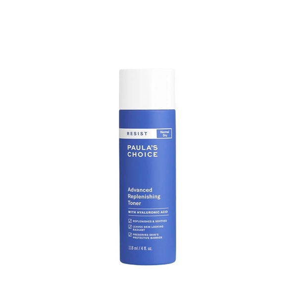 PAULA'S CHOICE RESIST ADVANCED REPLENISHING TONER: Nước Cân Bằng Dưỡng Ẩm Chuyên Sâu, Phục Hồi Làn Da Lão Hóa