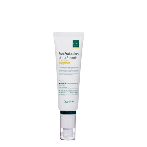 DR.ESTHE SUN PROTECTION ULTRA REPAIR: Kem Chống Nắng Phục Hồi - Bảo Vệ & Tái Tạo Làn Da Nhạy Cảm