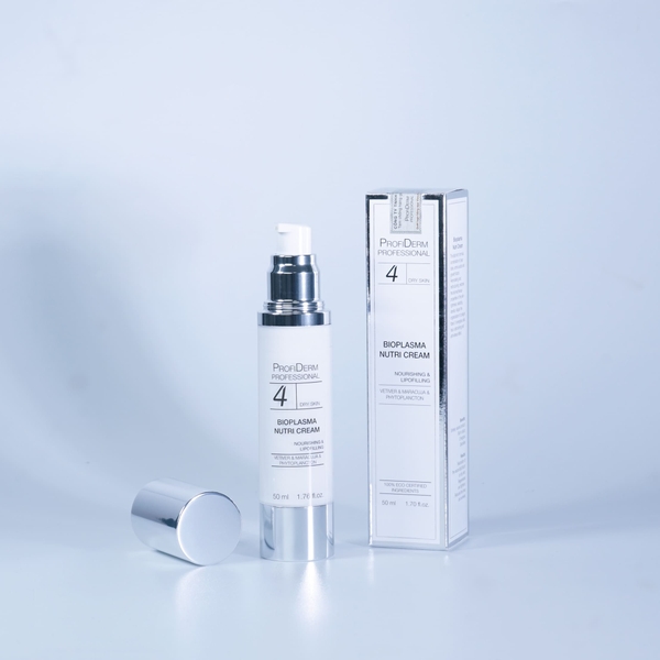 Profiderm Professional BIOPLASMA NUTRI CREAM: Kem Nhũ Tương Thực Vật Siêu Tái Tạo & Chống Lão Hóa Toàn Diện