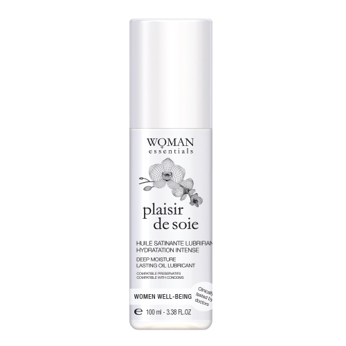 WOMAN ESSENTIALS PLAISIR DE SOIE/ DẦU DƯỠNG ĐIỀU TRỊ KHÔ VÙNG KÍN DO HORMONE THAY ĐỔI