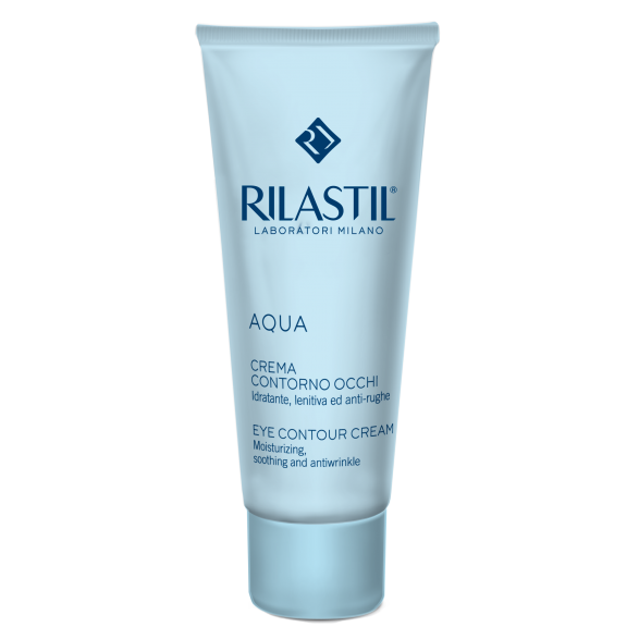 RILASTIL AQUA EYE CONTOUR CREAM: Kem Dưỡng Mắt Cấp Ẩm, Giảm Bọng Mắt & Quầng Thâm
