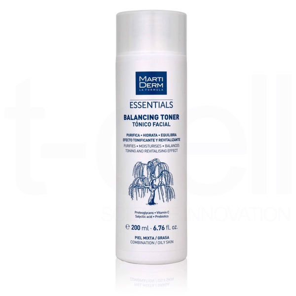 MARTIDERMA ESENTIALS BALANCING TONER/ NƯỚC HOA HỒNG DÀNH CHO DA DẦU&HỖN HỢP