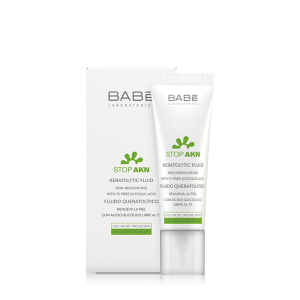 BABE STOP AKN KERATOLYTIC FLUID / TẨY TẾ BÀO CHẾT CHUYÊN SÂU CHO DA DẦU MỤN