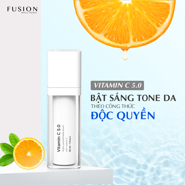 FUSION VITAMIN C 5.0 / SERUM DƯỠNG CHỐNG LÃO HÓA