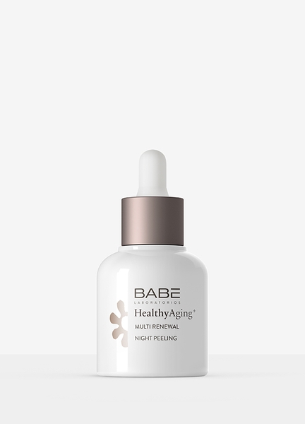 BABE MULTI RENEWAL NIGHT PEELING SERUM: Tinh Chất Tái Tạo Da Ban Đêm, Sáng Mịn & Đều Màu