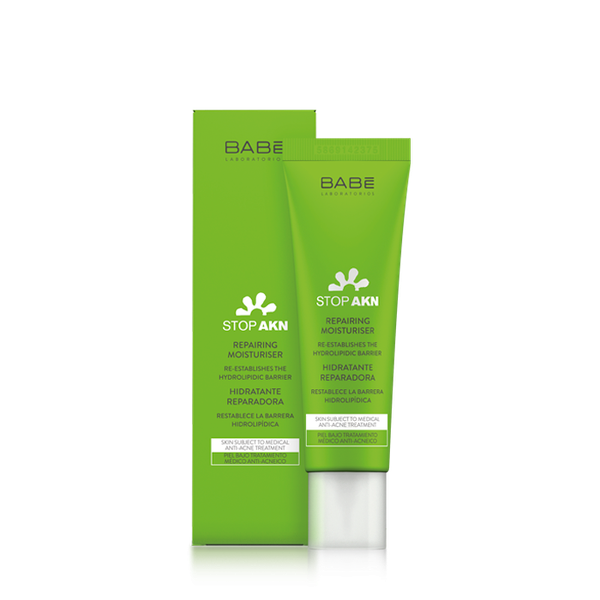 BABE STOP AKN REPAIRING MOISTURISER: Kem Dưỡng Phục Hồi & Cấp Ẩm Chuyên Sâu Cho Da Mụn Nhạy Cảm