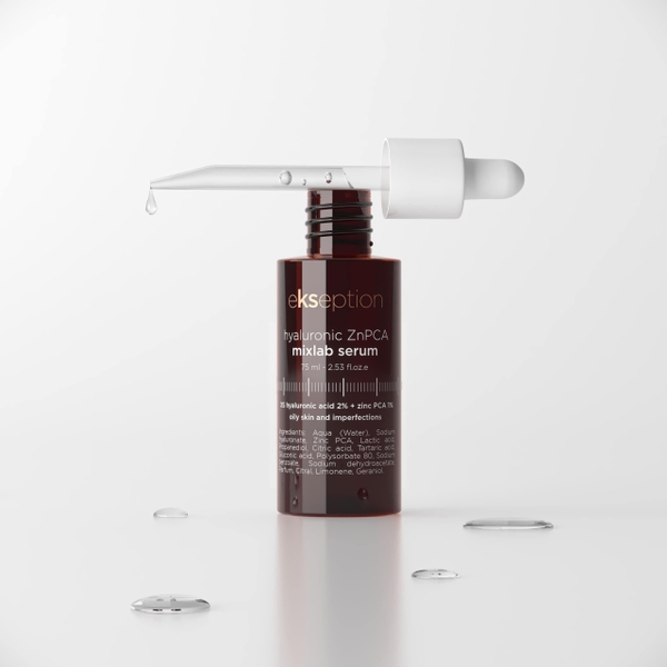 EKSEPTION HYALURONIC ZNPCA MIXLAB SERUM / SERUM TRỊ MỤN TRỨNG CÁ, KIỀM DẦU VÀ KHÁNG VIÊM