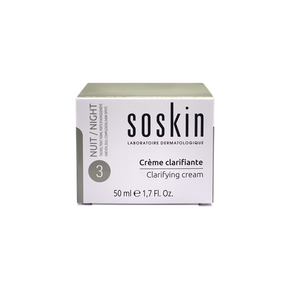 Soskin Clarifying Cream (50ml) Kem Dưỡng Trắng Da, Trị Nám