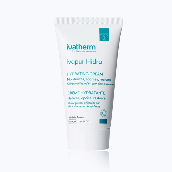 IVATHERM Ivapur Hidra Hydrating Cream: Kem Dưỡng Ẩm Chuyên Sâu Cho Da Dầu & Da Mụn Nhạy Cảm