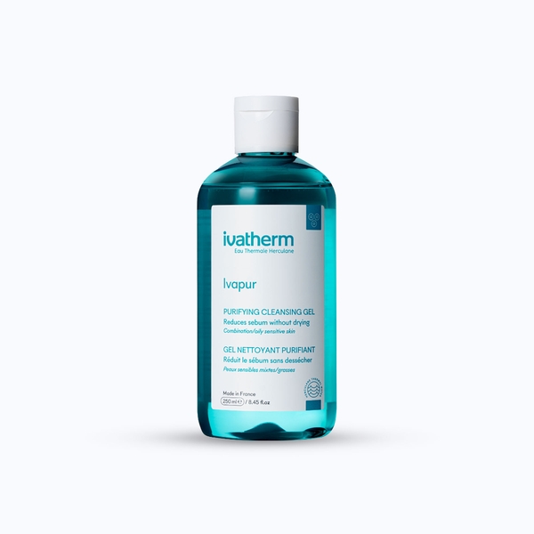 IVAPUR PURIFYING CLEANSING GEL: Sữa Rửa Mặt Thanh Lọc, Kiểm Soát Dầu & Giảm Mụn