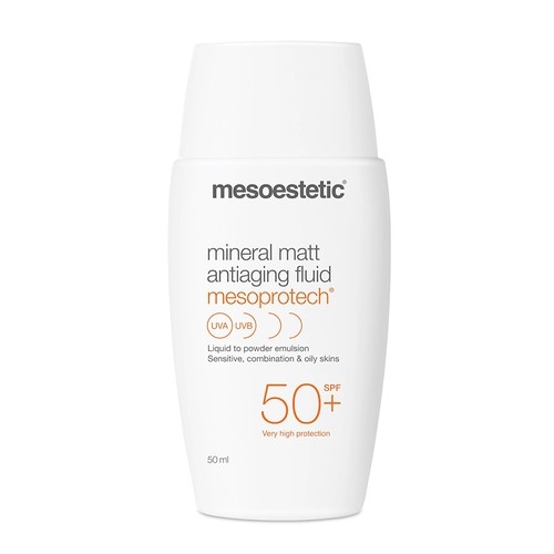 MESOESTETIC MINERAL MATT ANTIAGING FLUID 50+ / KEM CHỐNG NẮNG THẾ HỆ MỚI DÀNH CHO DA NHẠY CẢM, DA HỖN HỢP VÀ DA DẦU