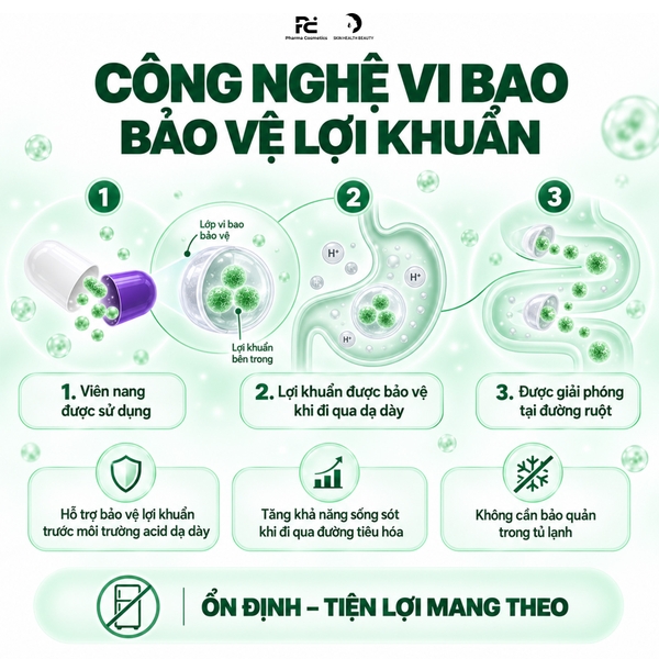 Lifestream Advanced Probiotics 30 Capsules – Men vi sinh đa chủng hỗ trợ tiêu hóa và sức khỏe đường ruột