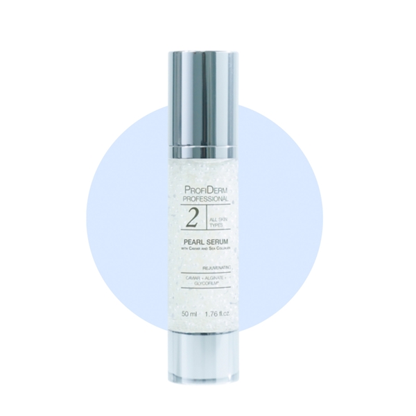 ProfiDerm Pearl Serum with Caviar & Sea Collagen – Tinh Chất Ngọc Trai Trẻ Hóa & Phục Hồi Da Cao Cấp