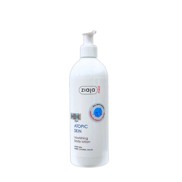 Ziaja Med Atopic Skin Nourishing Body Lotion – Nhũ Tương Dưỡng Mượt Da Toàn Thân Cho Da Viêm Cơ Địa  1% URÊ