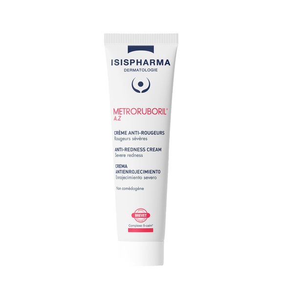 Isispharma Metroruboril A.Z (30ml) – Kem Giảm Đỏ, Kháng Viêm Vùng Da Rosacea Và Mụn Trứng Cá