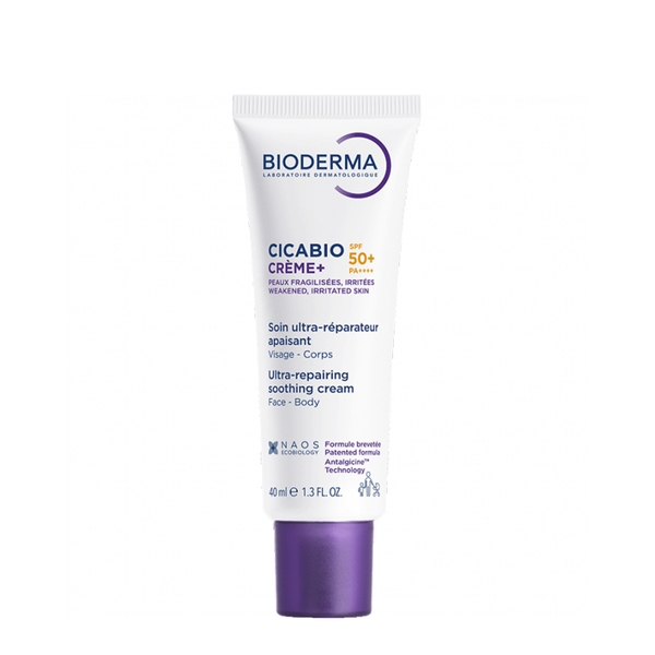 BIODERMA Cicabio Crème+ SPF50+: Kem Phục Hồi Da Chống Nắng Giải Pháp Ngừa Thâm, Tái Tạo Hệ Vi Sinh
