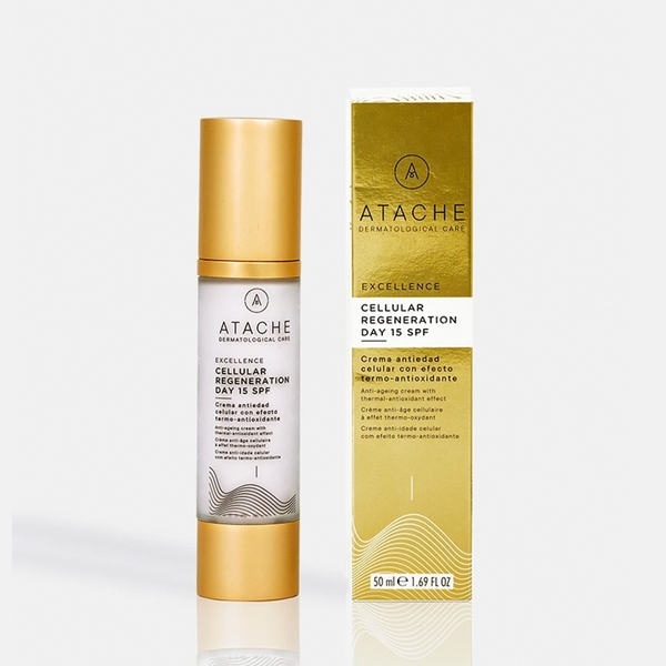 Atache Excellence Cellular Regeneration Day SPF15: Kem Dưỡng Tái Tạo Tế Bào & Chống Lão Hóa Ban Ngày Toàn Diện