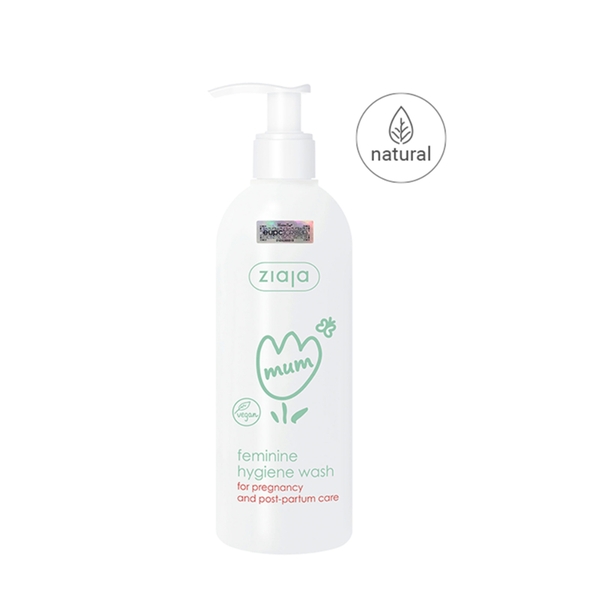 Ziaja Mum Feminine Hygiene Wash – Dung Dịch Vệ Sinh Chuyên Biệt Cho Mẹ Bầu & Sau Sinh