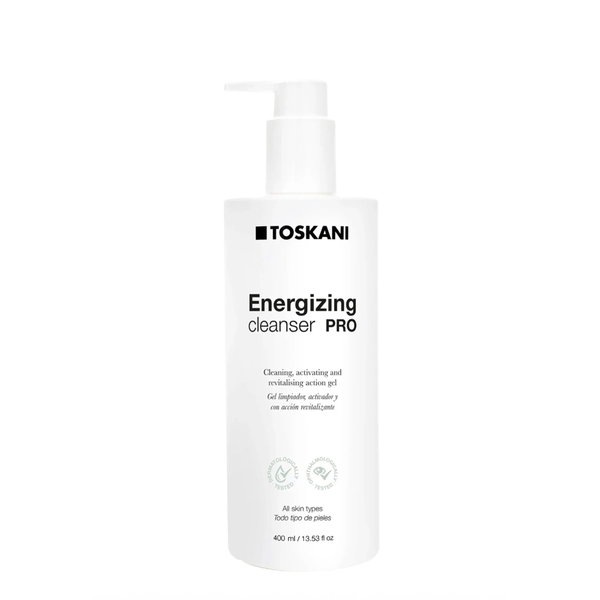 TOSKANI Energizing Cleanser PRO – Gel Rửa Mặt Thanh Lọc, Khơi Dậy Năng Lượng Và Revitalize Cho Làn Da Tươi Trẻ