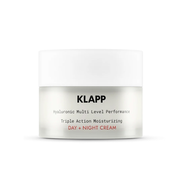 KLAPP Hyaluronic Triple Action Moisture Day + Night Cream: Kem Dưỡng Ẩm Đa Tầng, Phục Hồi Độ Đàn Hồi & Căng Bóng Da